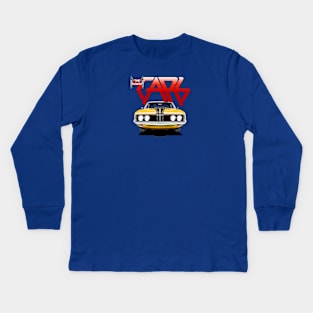 Rocking to The Cars in your Mercury Cougar! Kids Long Sleeve T-Shirt